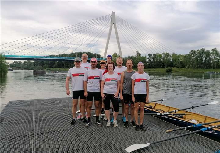 Endlich konnten die Ruderer vom GTRVN wieder loslegen.Foto: GTRVN