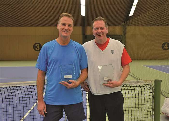 Endspielgegner Herren 50 (v.l.): Reiner Henze und H.W. Sackenheim.privat