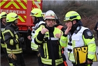 Enge Abstimmungen sind zur Koordination notwendig, wie hier zwischen Einsatzleit...