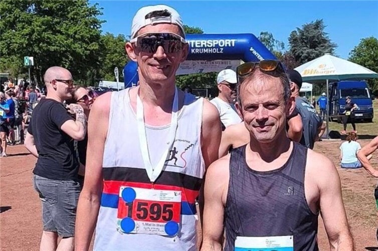 Enrico Benzio und Benjamin Becker erfolgreich beim Lohners Vulkan MARATHON