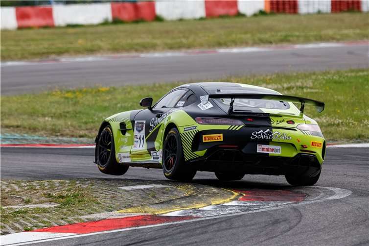 Enrico Förderer auf der Strecke.