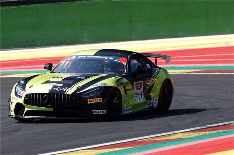 Enrico Förderer beim Rennen in Spa-Francorchamps.