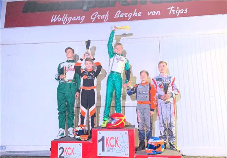 Enrico Förderer belegte in der Gesamtwertung einen hervorragenden zweiten Platz.