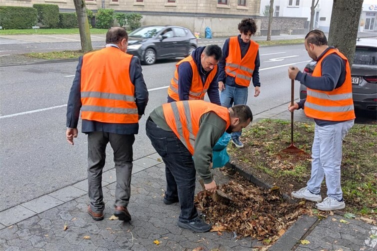 Entsorgung von Laub und Müll
