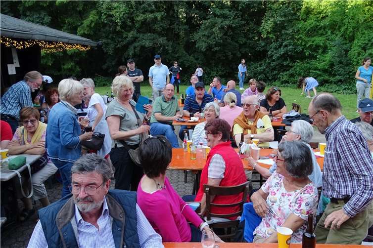 Entspannte Momente für TUS Mitglieder jeden Alters. Fotos: privat