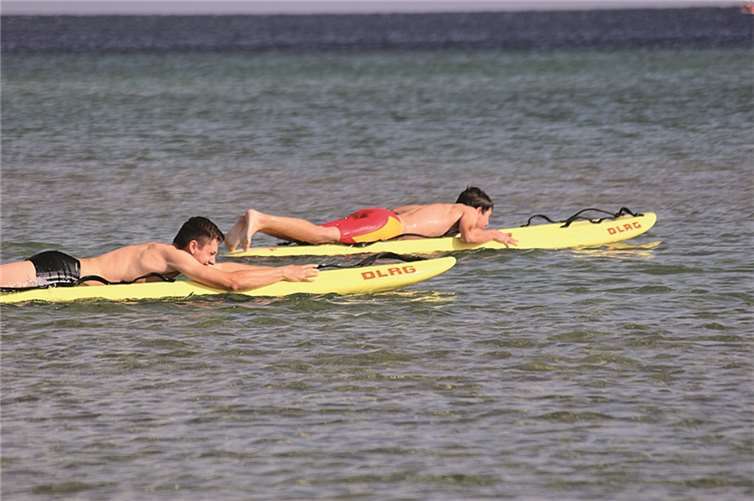 Entspannung pur auf dem Wasser.