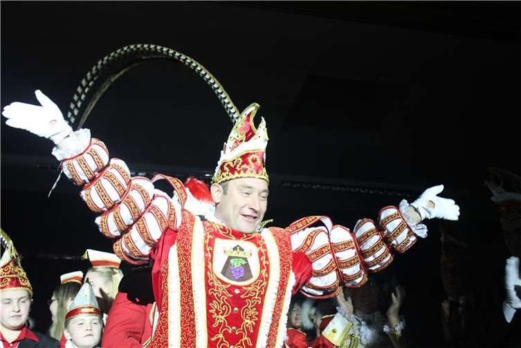 Er regiert jetzt die Heimersheimer Narren: Prinz Marcus I. Fotos: rere