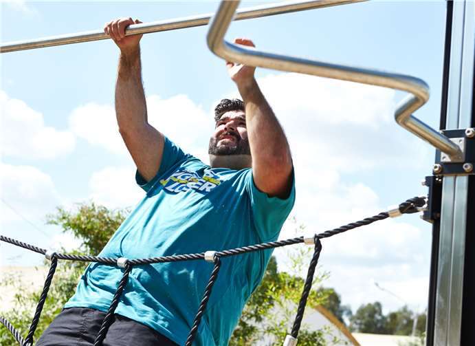 Ercan ist hoch motiviert und will sein Ziel erreichen. Fotos: © SAT.1 / Enrique Cano