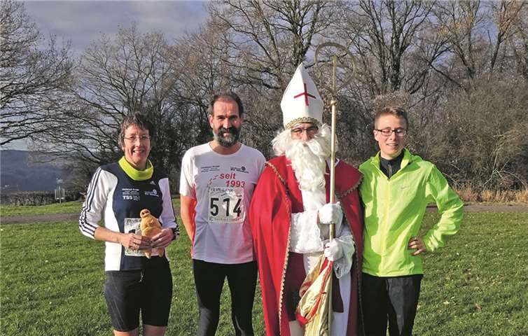 Erfolgreich beim Nikolauslauf auf der Erpeler Ley: Die Lauffreunde aus Westum. Privat