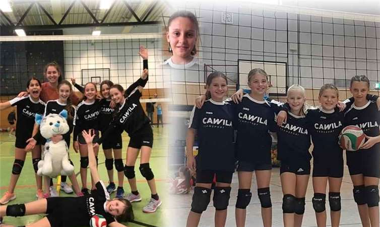 Erfolgreich bewältigten die Mädels den Sprung von der U12 in die U13. Foto: SV Wachtberg