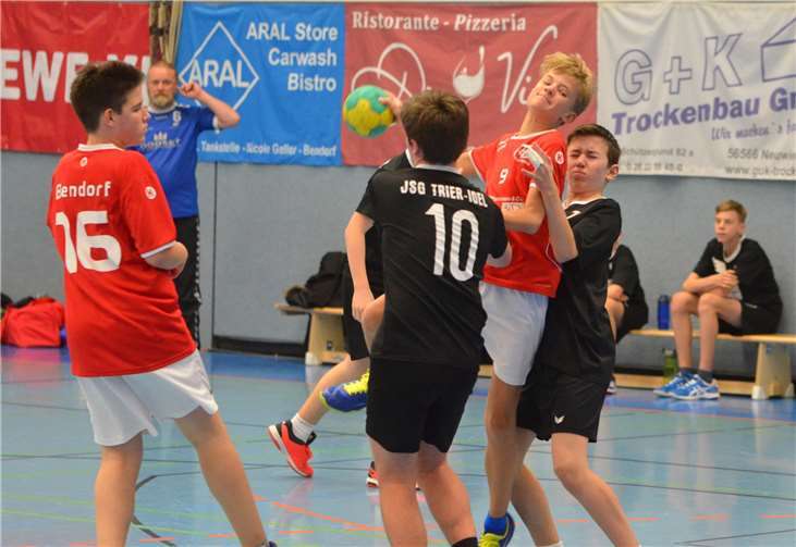 Erfolgreich durchsetzen konnte sich die C-Jugend der TSB gegen die JSG Trier-Igel. Foto: privat