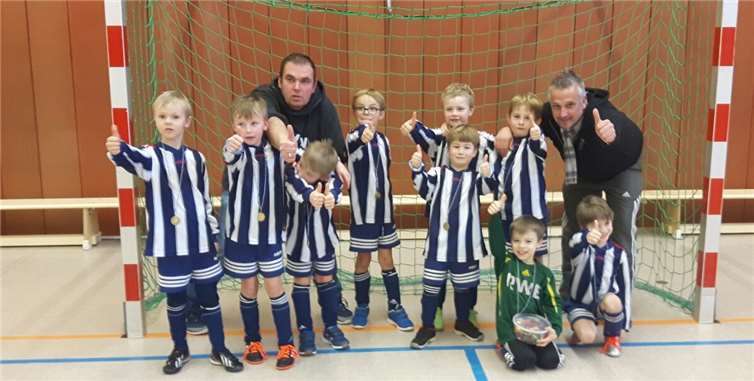 Erfolgreich präsentierten sich die Bambini 1-Junioren beim Wintercup des SC Villip.privat