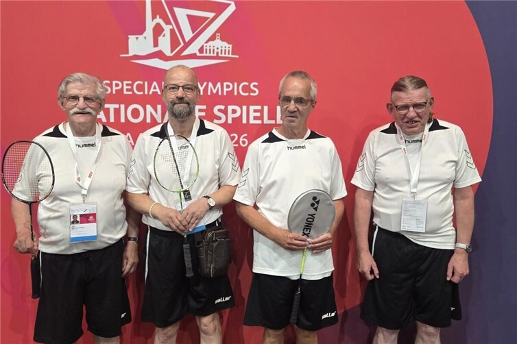 Erfolgreiche Badminton-Mannschaft