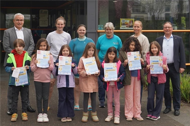 Erfolgreiche Ferienschwimmkurse im Hallenfreizeitbad Bornheim