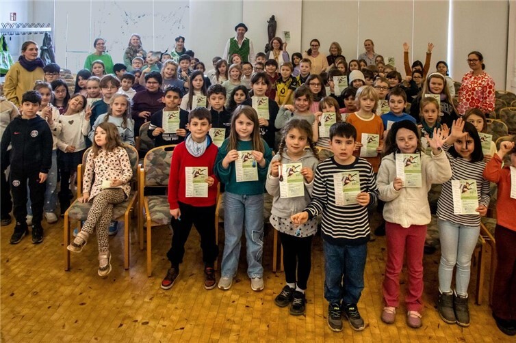 Erfolgreiche Leseratten in der Bücherei St. Martin, Rheinbach