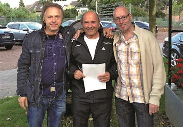 Erfolgreiche Schützen: (V.l.) Udo Bonn, Karl Zell und Heinz Ebert.  privat