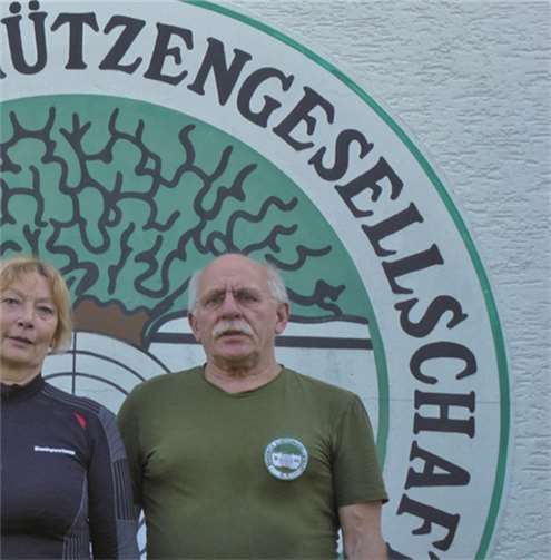Erfolgreiche Schützen (von links): Peter Zell, Brigitte Paatsch und Eckart Paatsch.privat