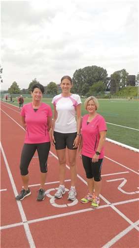 Erfolgreiche Sportlerinnen aus Urmitz (v. l.): Uschi Häring, Monika Kracke und Sabine Mülhöfer.privat