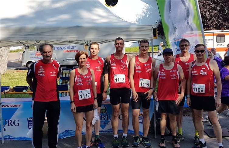 Erfolgreiche Teamteilnahme am Maare-Mosel-Lauf in Gillenfeld. Foto: privat