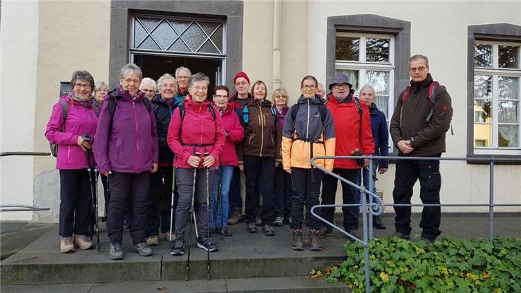 Erfolgreiche Teilnahme der Münstermaifelder Wandergruppe in Kaisersesch. Foto: privat
