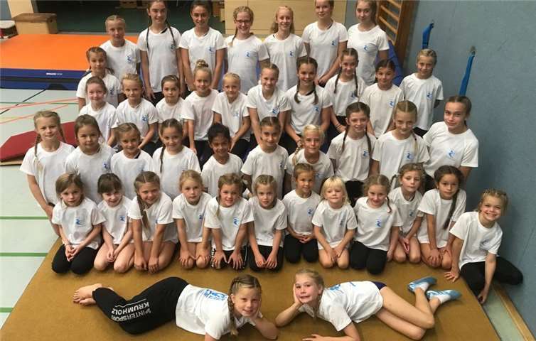 Erfolgreiche Turnerinnen des TV Jahn PlaidtFoto: privat