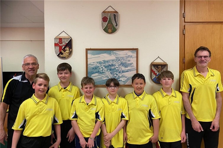 Erfolgreiche U13 (es fehlt Levin Gansen).