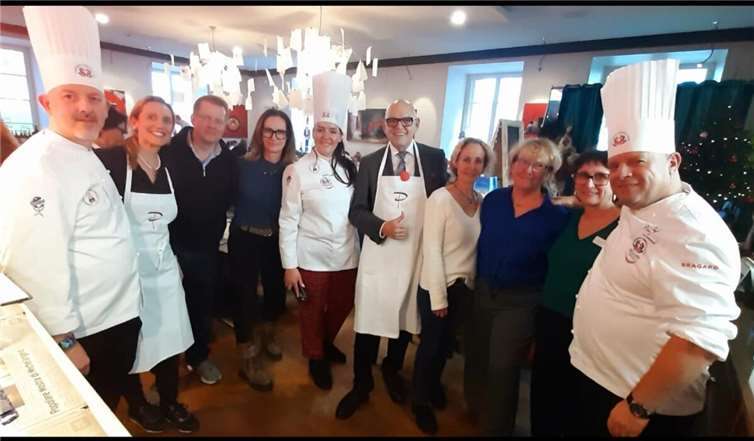 Erfolgreiche karitative Weihnachtsfeier.  Foto: Josef Dehenn