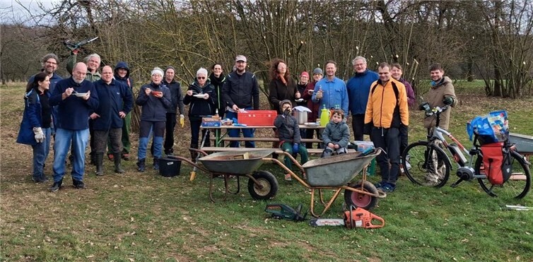 Erfolgreicher Arbeitseinsatz.  Foto: Thomas Häcker