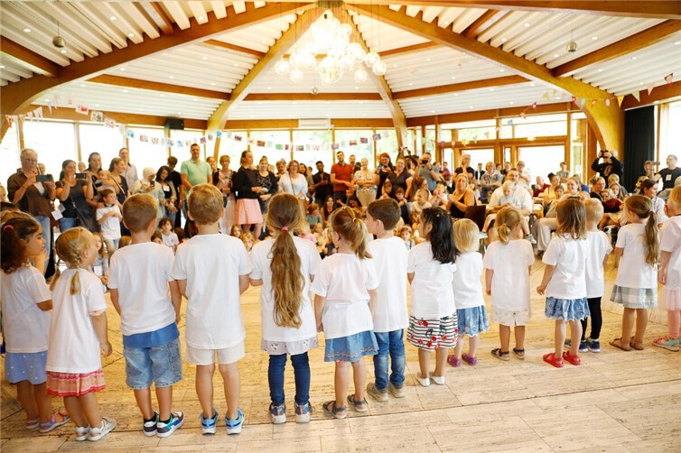 Erfolgreicher Auftritt der Unkelbacher Spatzen begeistert Zuschauer. . Foto: Thorsten Stephan