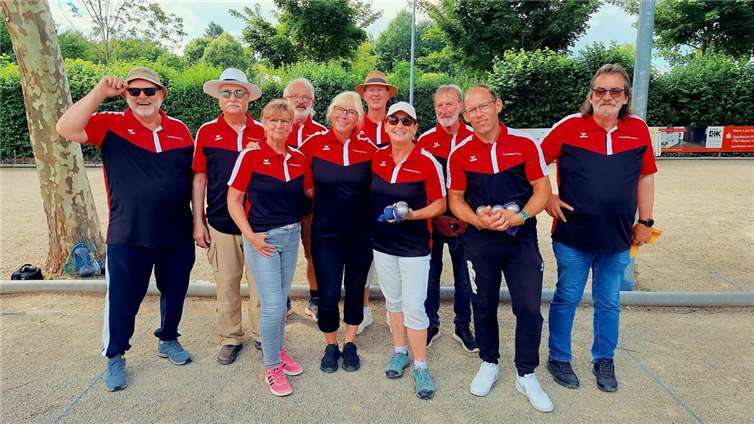 Tabellenplatz zwei gefestigt Erfolgreiches Liga-Team des TuS Ahrweiler am dritten Ligatag. Foto: privat