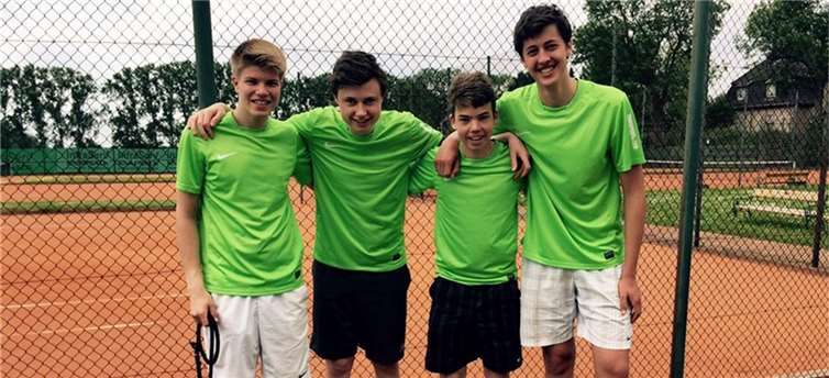 Erfolgreiches Team: Die Junioren 18/1 sind in die 1. Kreisklasse aufgestiegen.