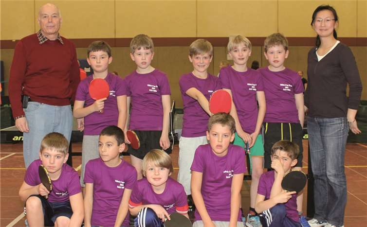 Erfolgreiches Team der kath. Grundschule Villip. privat