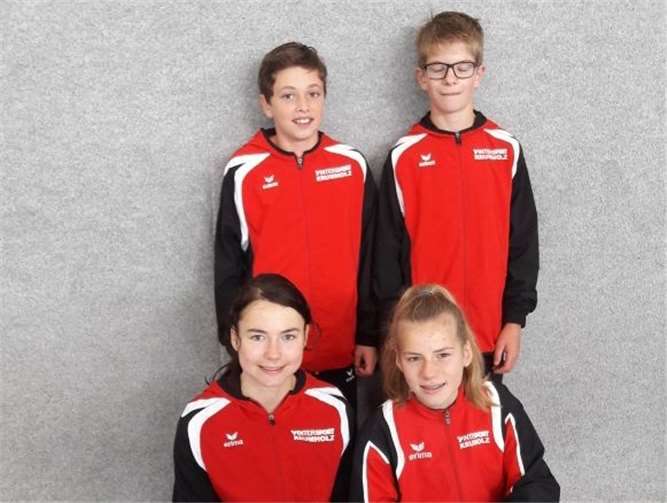 Erfolgreiches U14 Athleten-Quartett der LG Maifeld-Pellenz.privat