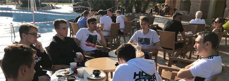 Erholung nach dem Training.