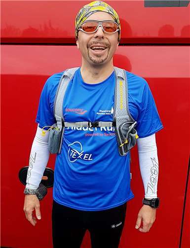 Eric Syburra fand den Überrschungslauf „Hidden Run“ super. Privat