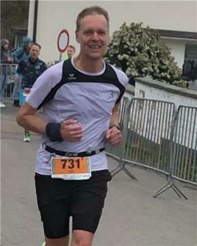 Erik Wessler absolvierte den Königsforst Halbmarathon . Foto: privat