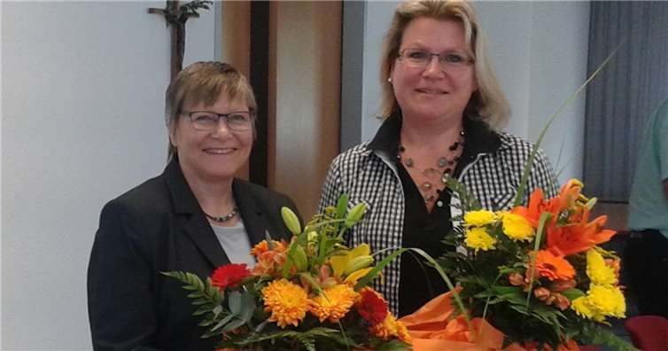 Erika Heinen (links) und Stefanie Lange freuen sich auf die kommenden Aufgaben im Vorstand der LAG. privat