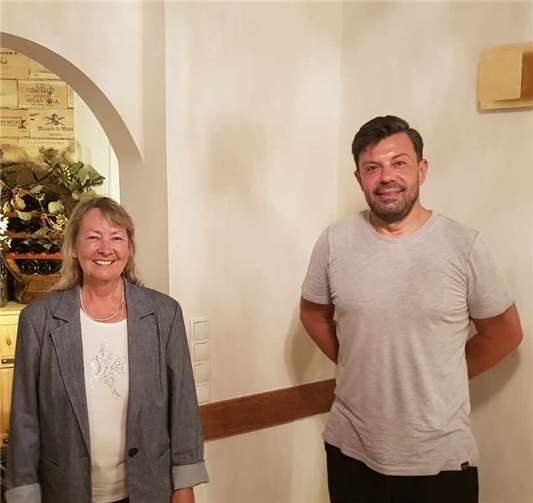 Erika Rebatschek und Joni Kola sind die neue „Doppelspitze“ der SPD Adenau.Quelle: SPD Adenau