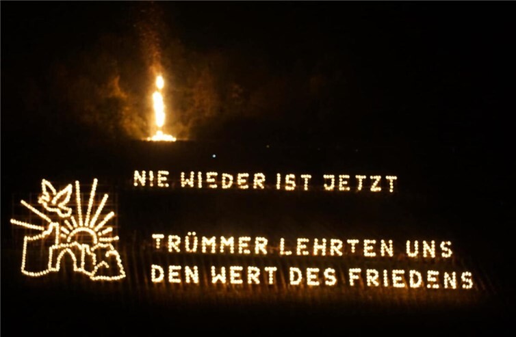 Erinnerung an das Kriegsende vor 80 und Mahnung zum Frieden bei der Ahrhut