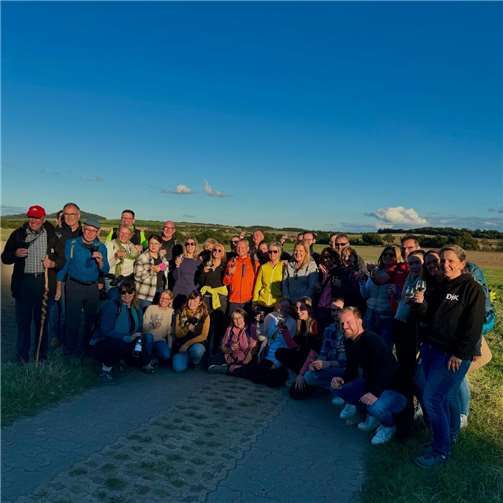 Erinnerungen im Sonnenuntergang: Ein unvergesslicher Tag. Foto: privat