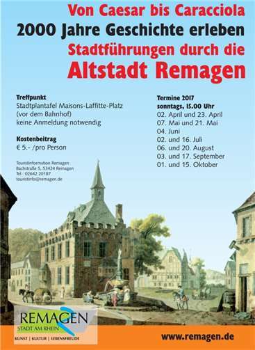 Erkunden Sie die Altstadt von Remagen.