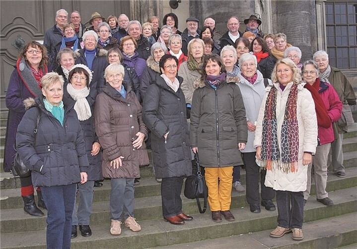 Beim Stollenfest in Dresden 