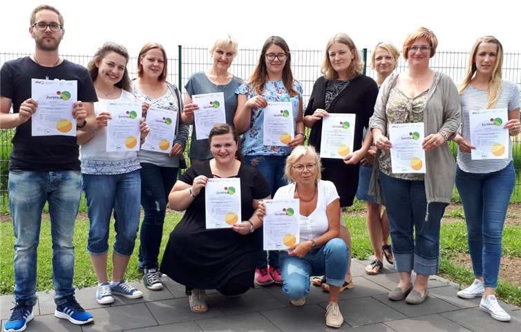 Erneut konnte 13 pädagogischen Fachkräften ein Zertifikat zur Praxisanleitung ausgestellt werden.KVHS