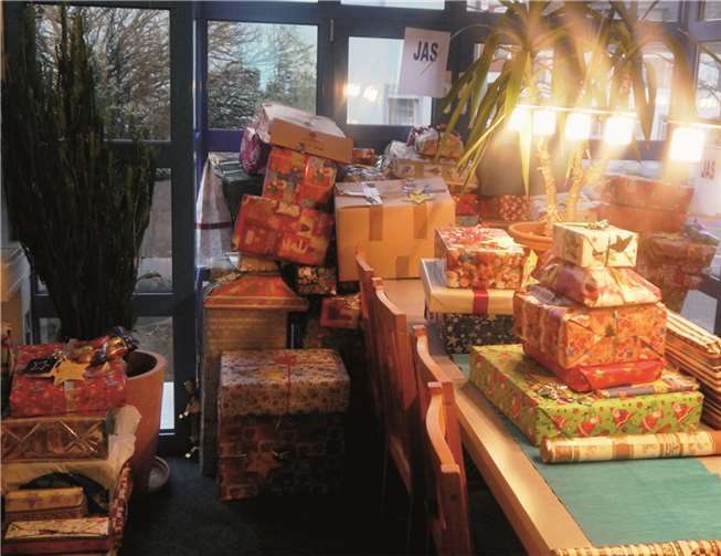 Erneut konnten viele Geschenkwünsche erfüllt werden.privat