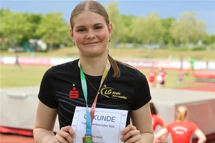 Erneut vorne: Lina Näkel