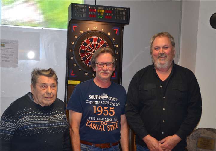 Ernst Adams, Ludwig Auer und Hermann Wagner belegten die ersten drei Plätze. Foto: privat