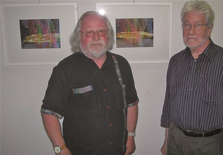 Ernst Theis stellt seine Werke in der Dr. von Ehrenwall´schen Klinik in Ahrweiler aus.Privat