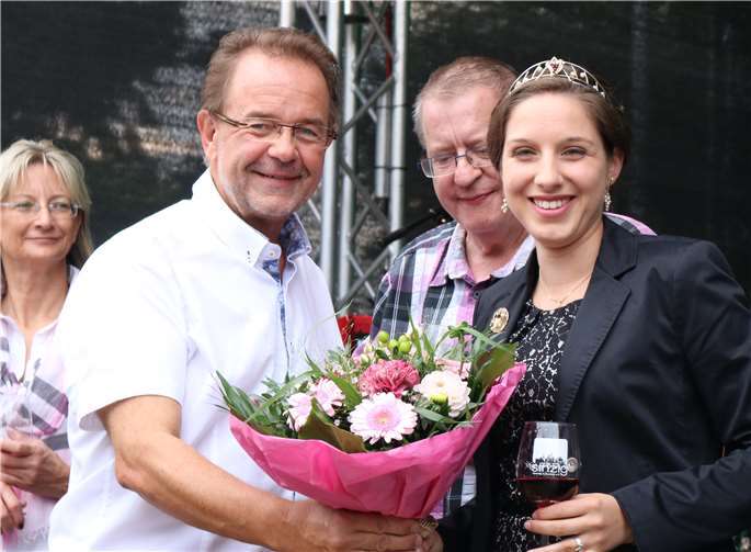 Eröffnung des Weinsommers mit der Ahr-Weinkönigin 2017. privat