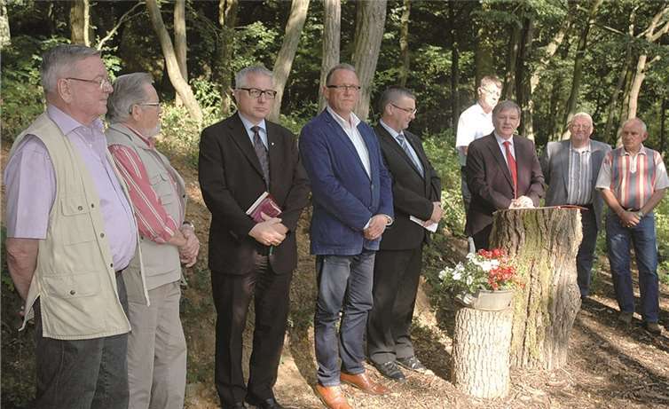 Eröffnungsansprache und Grußworte durch den Mörzer Ortsvorsteher Achim Weidung. HF