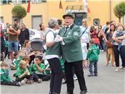 Eröffnungstanz mit Schützenkönig Reiner Meyer und Dame.